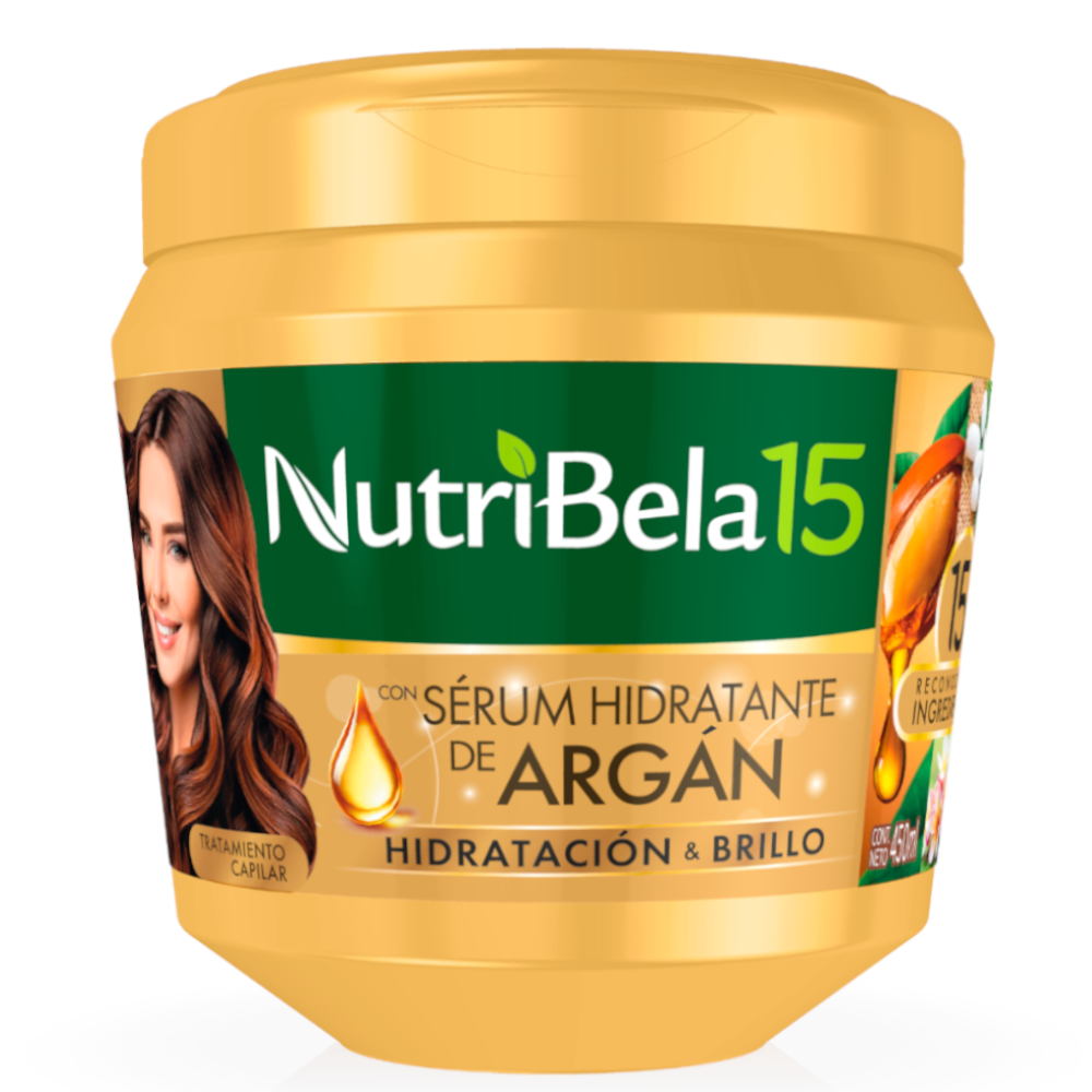 Tratamiento Nutribela 15 Con Sérum Hidratante De Argán 450Gr | SuperBooM
